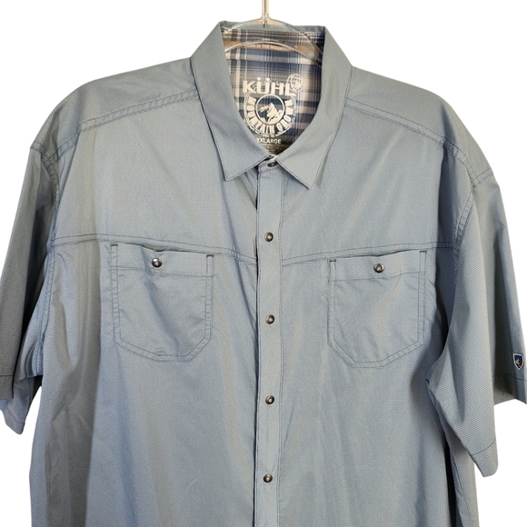 KUHL BUTTON FRONT SHORT SLEEVE SHIRT - Picture 5 of 8
